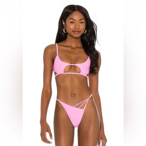 lovewave the Charley Bikini Bottom - Pink Orchid
